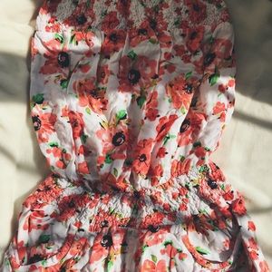 kids floral romper